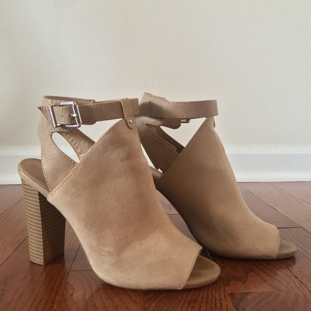 Express Tan Booties